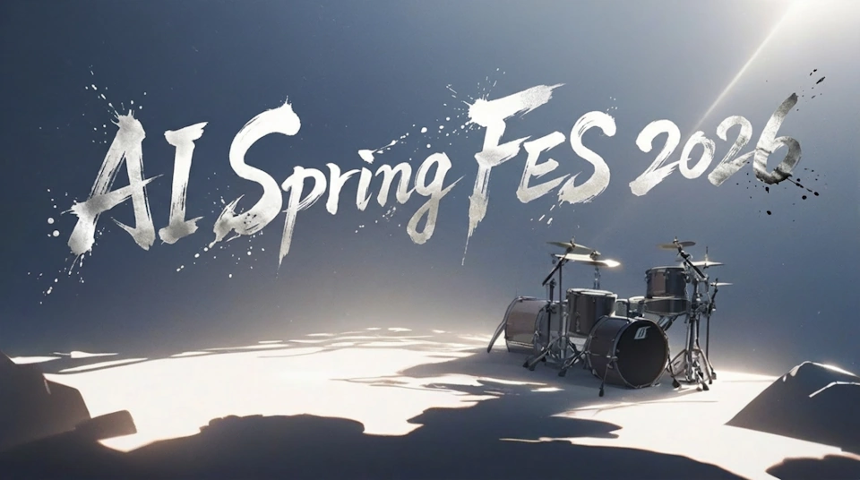 AISpringFES 2026 Key Visual